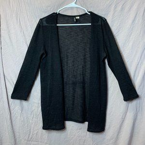 H&M Divided Black Cardigan, M